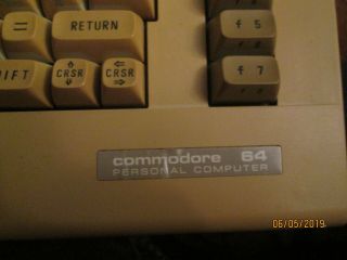 Commodore 64C Personal Computer PSU,  GEOS 2.  0 Box 8