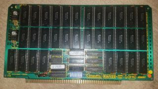 1985 Viasyn Compupro Ram 22 256k Ram S - 100 Board Computer