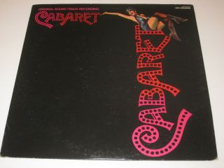 Vintage Vinyl Record Lp Album Cabaret Soundtrack 1972 Liza Minnelli Nm