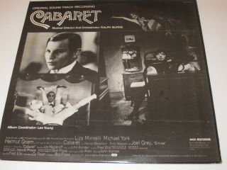 VINTAGE VINYL RECORD LP ALBUM CABARET Soundtrack 1972 LIZA MINNELLI NM 2