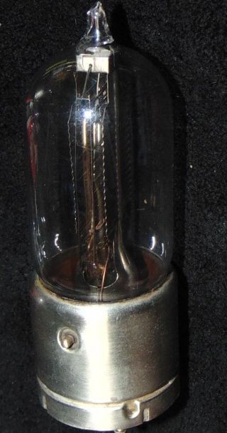 Western Electric VT - 1 Tube Real gold Pin ' s Work ' s Very good Rare w/ Gold 5