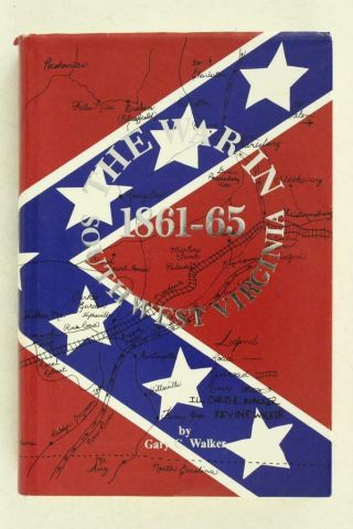 Vintage Hb Book The Civil War In Southwest Virginia 1861 - 65 By Gary C Walker