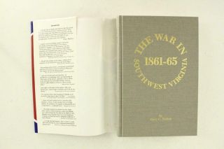 Vintage HB Book THE CIVIL WAR IN SOUTHWEST VIRGINIA 1861 - 65 by Gary C Walker 5