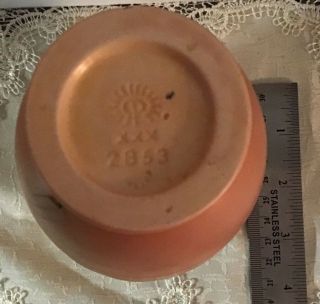 Vintage Rookwood Pottery Arts & Crafts Mini Cabinet Vase 5 1/2 XXX 1930 2853 6