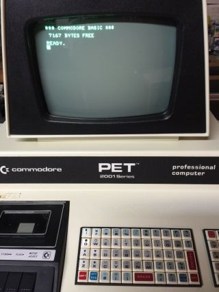 Commodore PET 2001 - 8 Computer - Chicklet Keyboard & Cassette - 7