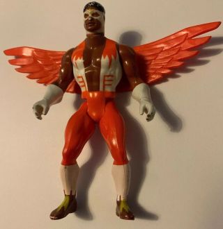 Vintage Mattel 1984 Marvel Heroes Secret Wars Falcon 4.  5 " Figure