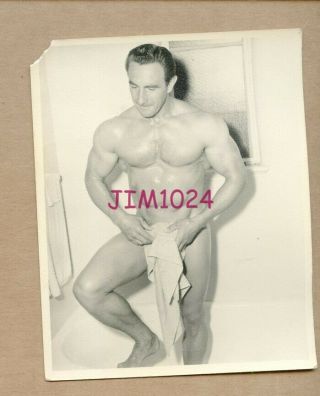 Vintage 1950s Western Photography Guild Gay Male Mens Physique Risque_ Art Photo