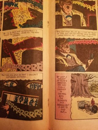 Vintage The Time Machine Comic book Dell Publishing 1960 H.  G.  Wells No.  1085 3