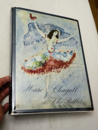 1969,  " The Ballet " By Marc Chagall,  With Lithograph,  Tudor,  Hbw/dj,  Vg