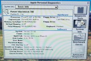 Apple Power Macintosh Upgrade Card PDS 601 CPU accelerator for Quadra PowerPC 3