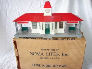 Vintage Noma 450 Vintage Electronic Announcing Railroad Station Train O Scale