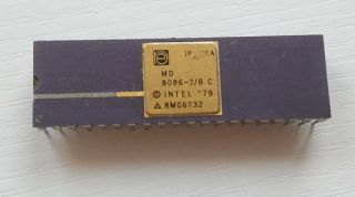 Intel Gold Purple Cdip Md8086 - 2/b C Processor
