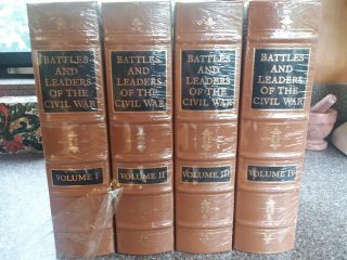 4 Vol Set Battles And Leaders Of The Civil War Easton Press Civil War