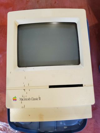 Apple IIe computer With 2 Disk Drives and a Macintosh Classic II 6