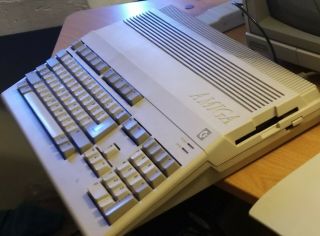 Amiga 500 Computer Great With Power Supply
