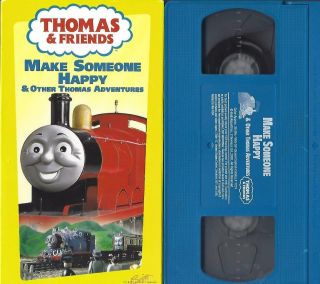 Vintage Thomas Train Friends Make Someone Happy Hard To Find Blue Vhs