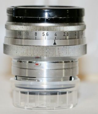 Carl Zeiss Opton Sonnar 50mm F/1.  5 Made In 1953 Germany For Contax Iia & Iiia