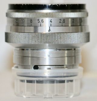 Carl Zeiss Opton Sonnar 50mm f/1.  5 Made In 1953 Germany For Contax IIa & IIIa 2
