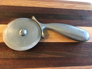 Vintage Dexter Pizza Cutter 2.  75 " Wheel With A Pewter Handle Made In Usa