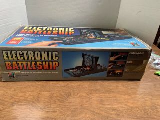 Vintage Electronic Battleship Game - 1982 Edition Complete With Code Book 2