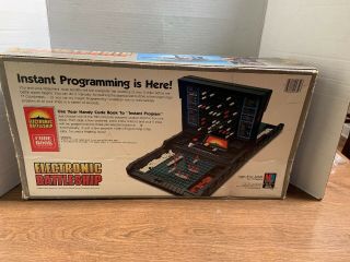 Vintage Electronic Battleship Game - 1982 Edition Complete With Code Book 3