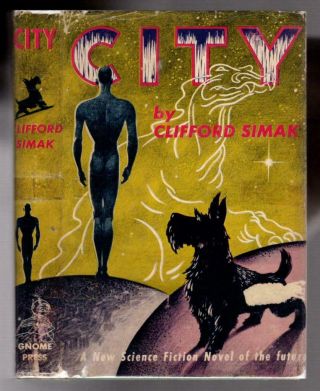 1952 Clifford D.  Simak City Gnome Press Hc/dj/1st