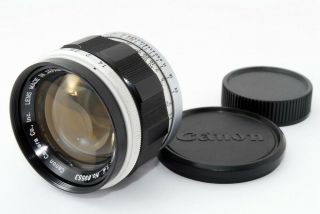 Canon 50mm F1.  4 L39 Ltm Leica Screw Mount From Japan [exc,  ] 3265a