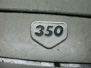 Honda Sl350,  Enduro,  Vintage,  1970,  Side Panel Emblem,  Cover Mark,  Rh,  Sutt
