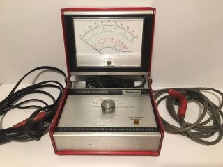 Vintage Snap - On Mt431 Ignition Analyzer Red Snap On