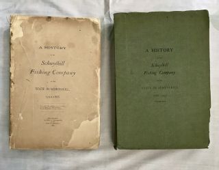 2 - Volume First Edition Set History Of The Schuylkill Fishing Company 1883/1932