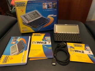 Psion Series 5mx Palmtop Computer Fully,  Cd,  Cable & Box