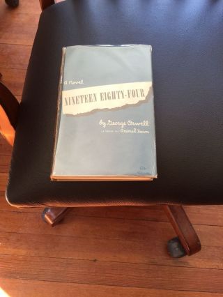 Nineteen Eighty - Four By George Orwell First American Edition Dystopian