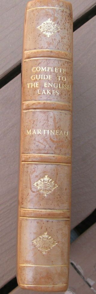 Complete Guide To The English Lakes Martineau 1855 Windemere Lake District Maps
