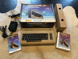 Commodore 64 Computer - C64,  P/s - Mos 6581 - Bonus Ref Guide - Nr
