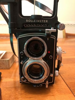 Rollei Rolleicord Vb,  6x6 Waist Level Camera,  Lens Schneider Xenar 75mm f3.  5 9