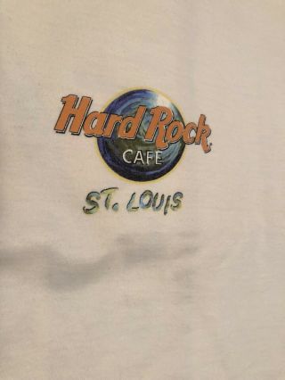 Vintage Hard Rock Cafe St.  Louis T - Shirt Xl