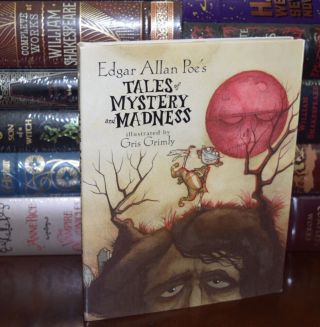 Tales Of Mystery And Madness By Edgar Allan Poe Illustrated Hardcover Gift