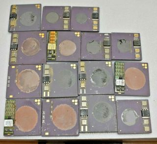 1 LB Mixed Ceramic Processors Chip,  Sockets,  and Boards.  Scrap Recovery 2