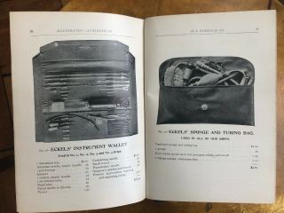 Eckels Undertakers Directory 1903 ANTIQUE Embalming VINTAGE Funeral Advertising 11