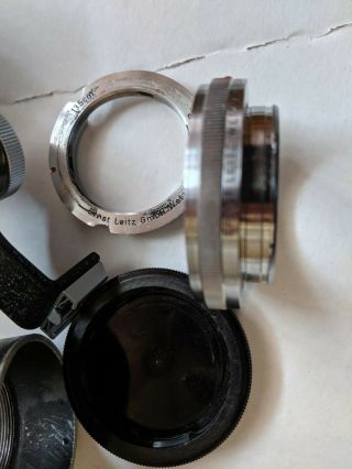 Leitz Visoflex III and Extension Tubes,  Adapters And Mounts For Leica M Cameras 5
