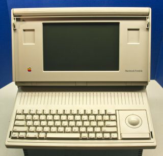 Apple Macintosh Portable M5120 Computer With Case.