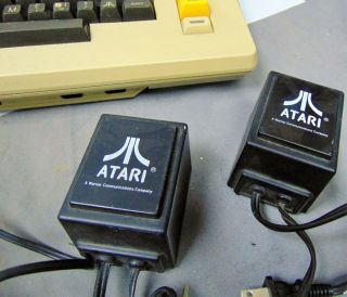 Atari 800 Personal Home Computer And External Floppy Drives Controller 8