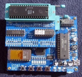MCS - 80 Test Board for 8080A Processor Intel CPU & Z80 8085 NSC800 Expansions 4