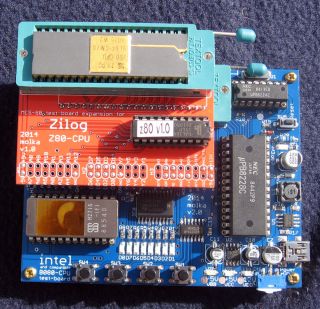 MCS - 80 Test Board for 8080A Processor Intel CPU & Z80 8085 NSC800 Expansions 6