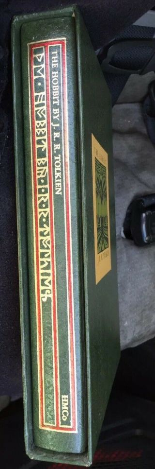 The Hobbit J.  R.  R.  Tolkien in Hardcover Box Vintage 1966 Pressing 2