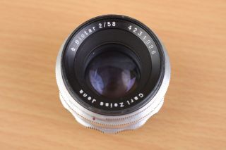 Carl Zeiss Jena Biotar 58mm F/2 M42 Mount Vintage Lens