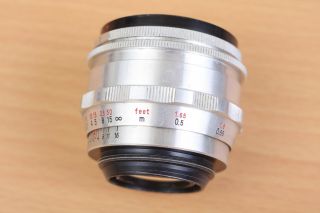 Carl Zeiss Jena Biotar 58mm f/2 M42 Mount Vintage Lens 3