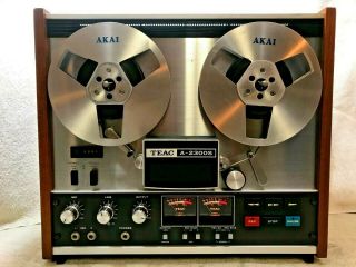 Teac A - 2300s - Stereo Reel - To - Reel Tape Deck - Fantastic