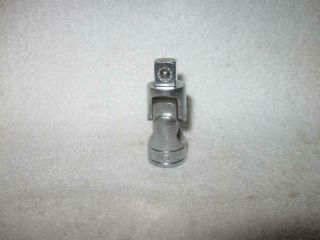 Vintage Snap - On 3/8 " Drive Universal Joint Swivel Socket Fu8a - Made In Usa