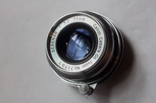 Canon Serenar 35mm F3.  2 Leica Screw Mount M39